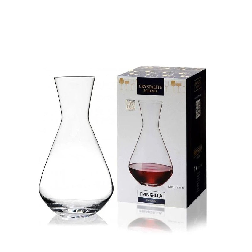 Decanter de vinho linha Fringilla - Bohemia