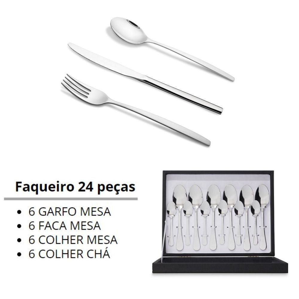 Faqueiro completo Cristema Nefer