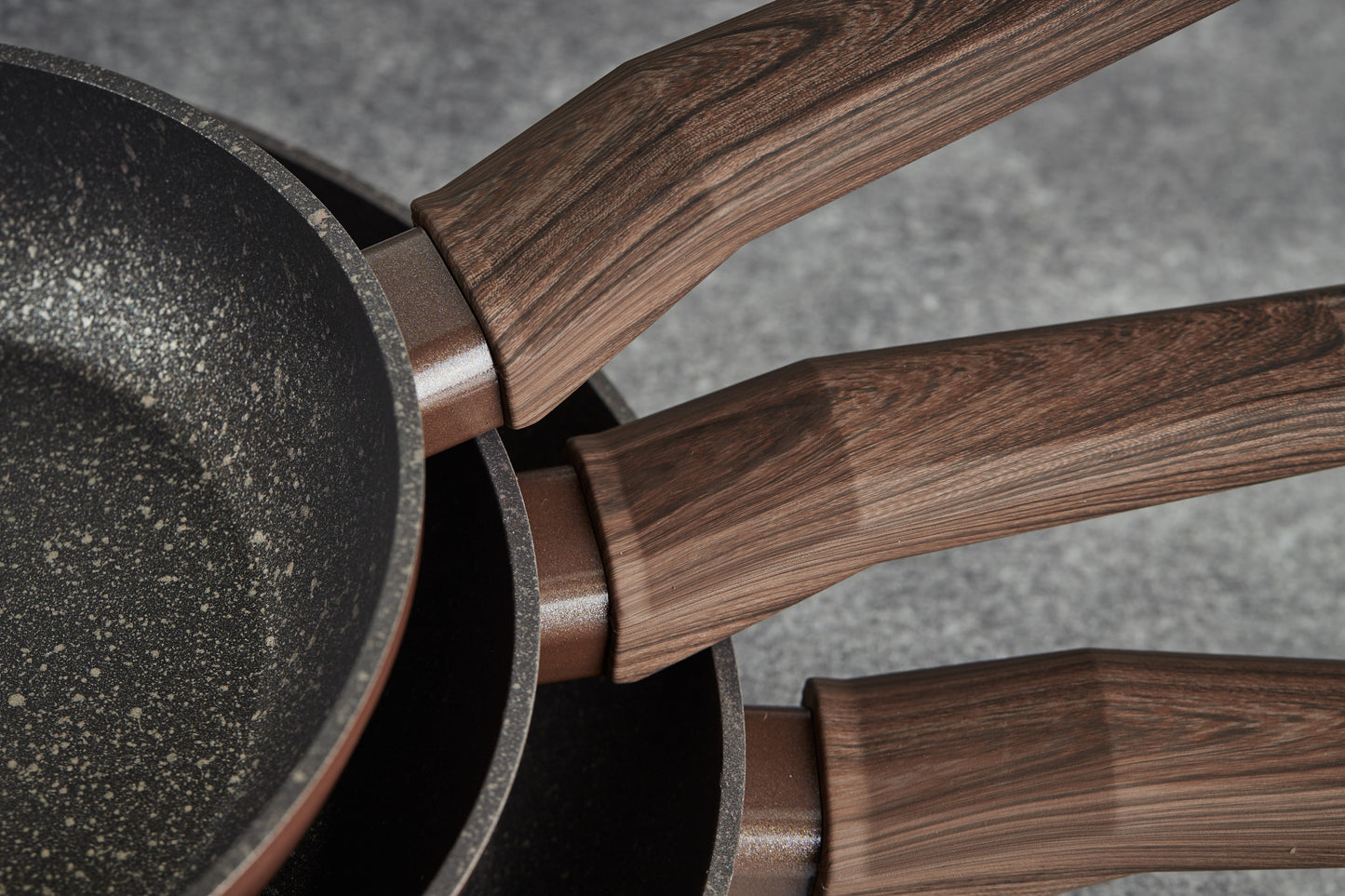 Frigideira Antiaderente Efeito Mármore Indução Carina 22cm - Resto Kitchenware