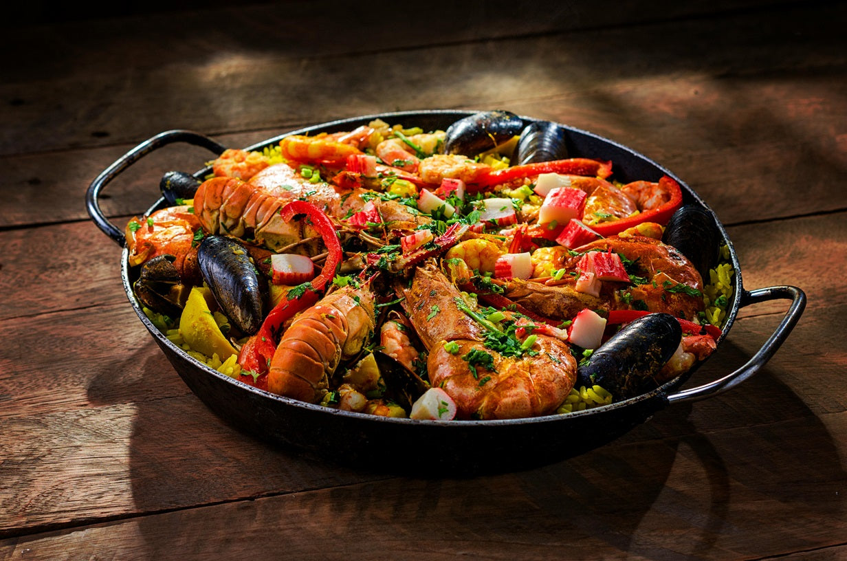 Frigideira para paella