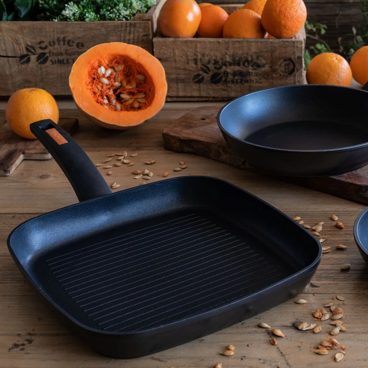 Grelhador antiaderente Fuego Monix