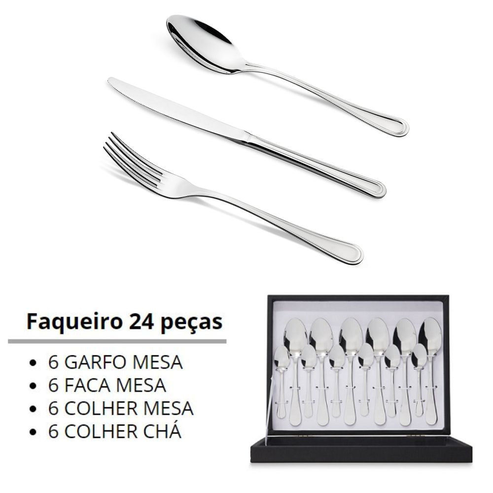 Faqueiro completo Cristema Nefer