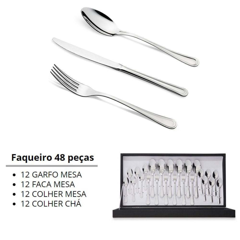 Faqueiro completo Cristema Nefer