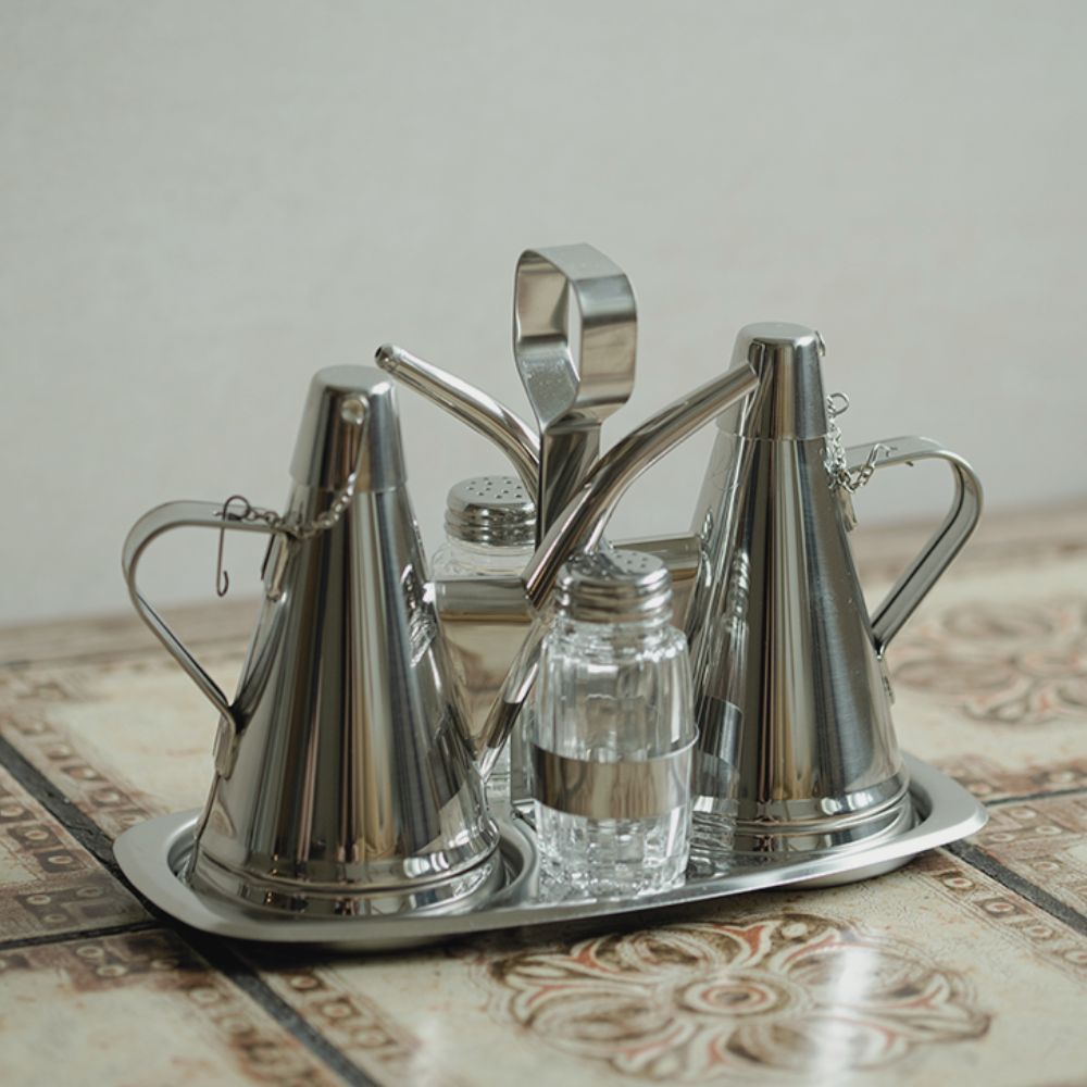 Galheteiro inox classico