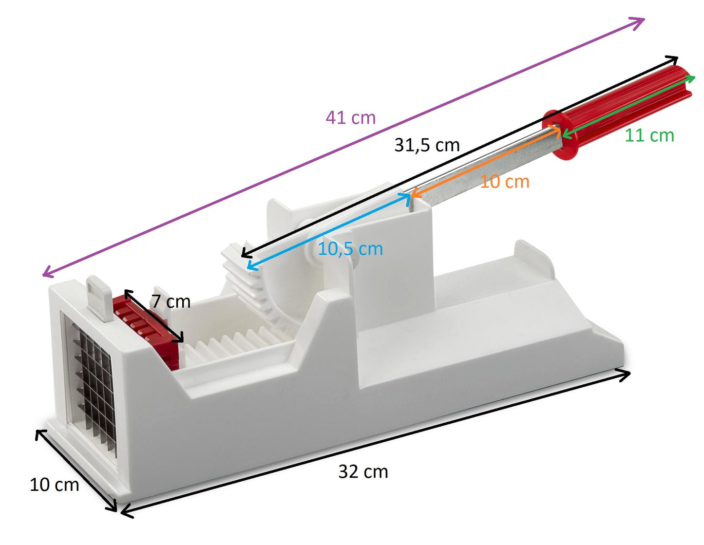 Cortador de batatas aos palitos - Rigamonti