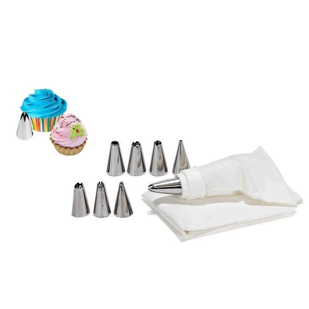 saco pasteleiro reutilizável com bicos inox Patisse