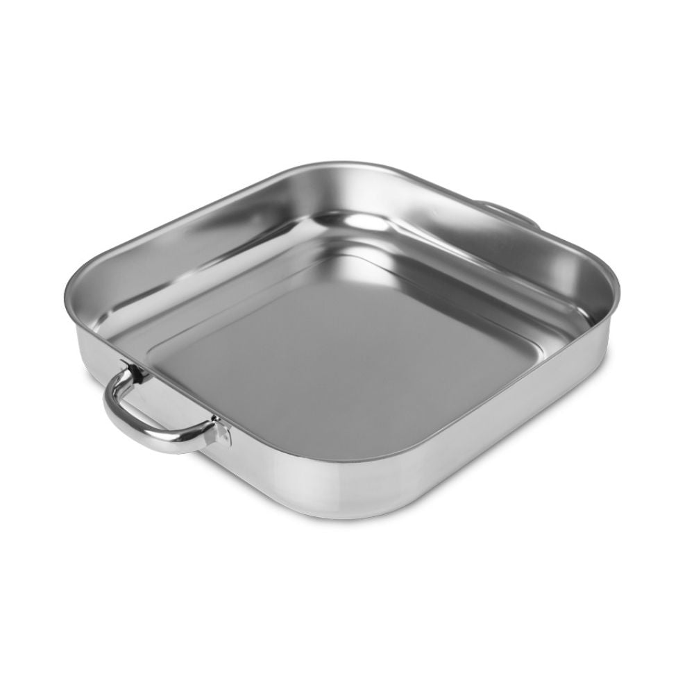 Tabuleiro forno inox com grelha Silampos