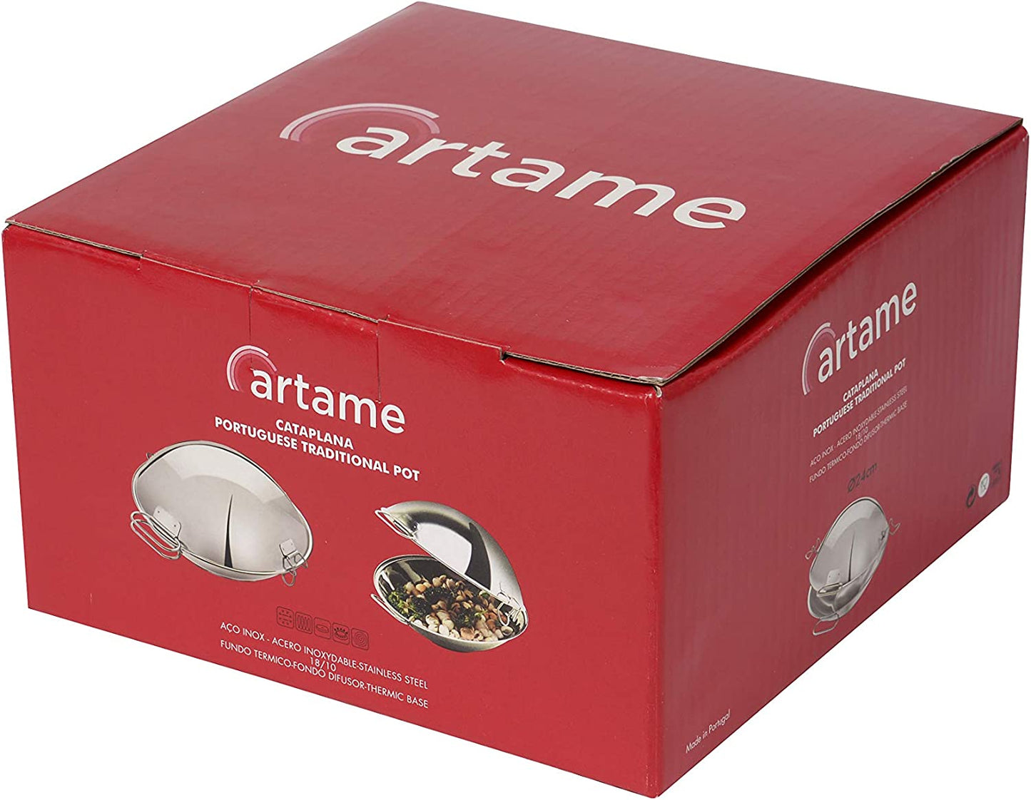 Cataplana Inox com fundo térmico - Artame