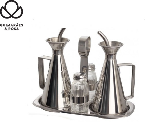 Galheteiro inox anti gota