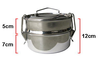 Marmita inox dupla fundo térmico - Artame