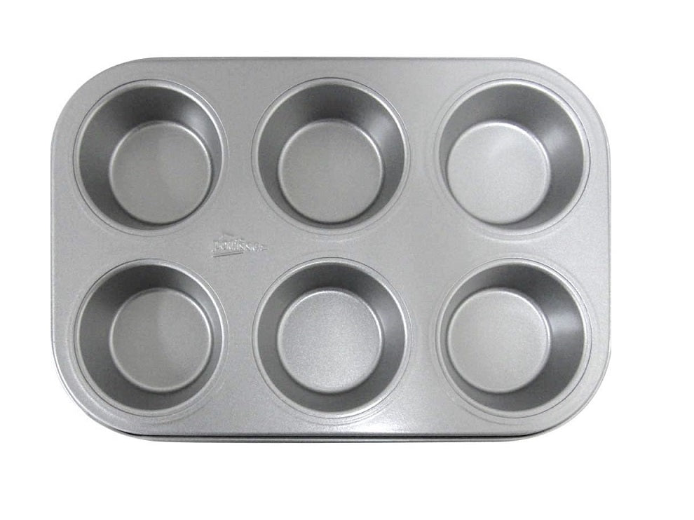Forma para 6 e 12 queques Linha Silver Top - Patisse