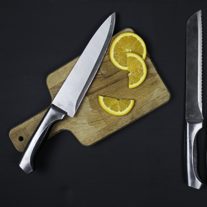 Preparação e corte - Na cozinha Silva
