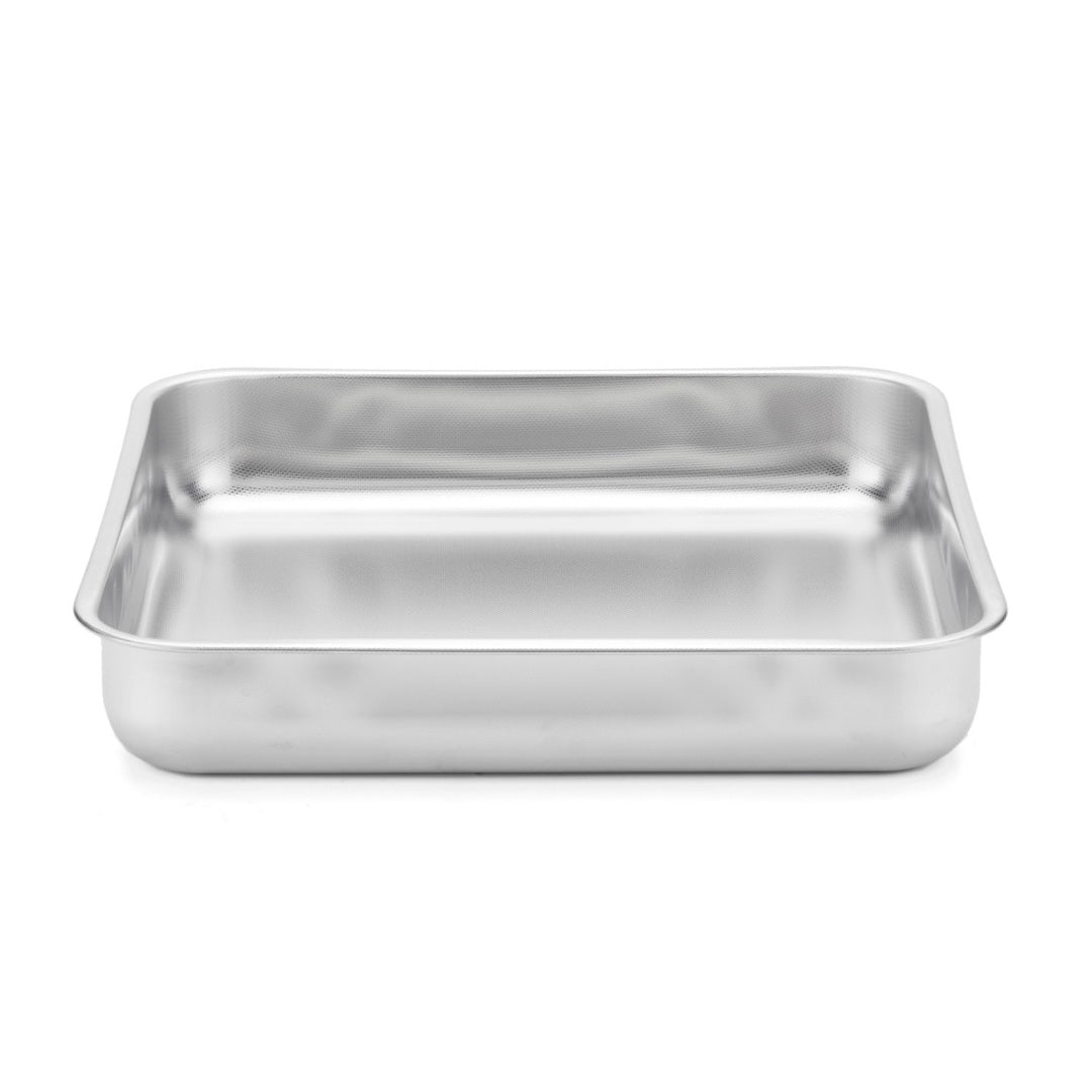 Assadeira inox antiaderente Steel Pan