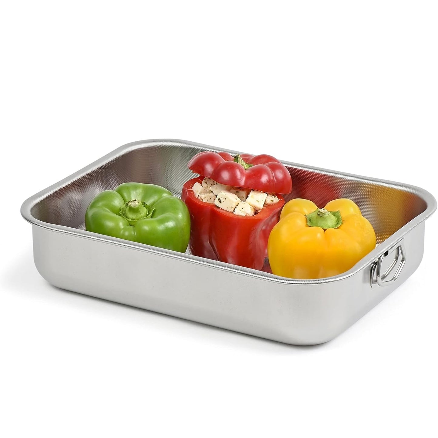 Assadeira inox antiaderente Steel Pan