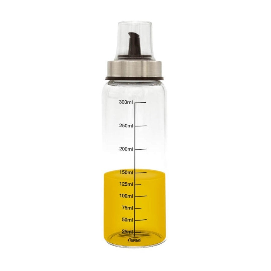 Almotolia de vidro para azeite anti gota Inoxibar