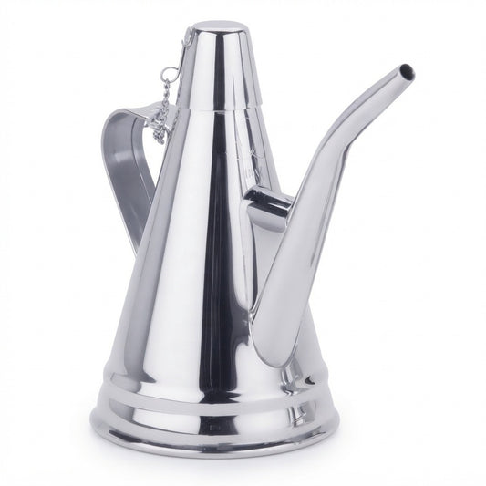 Almotolia inox classica para azeite - Guimaraes e Rosa