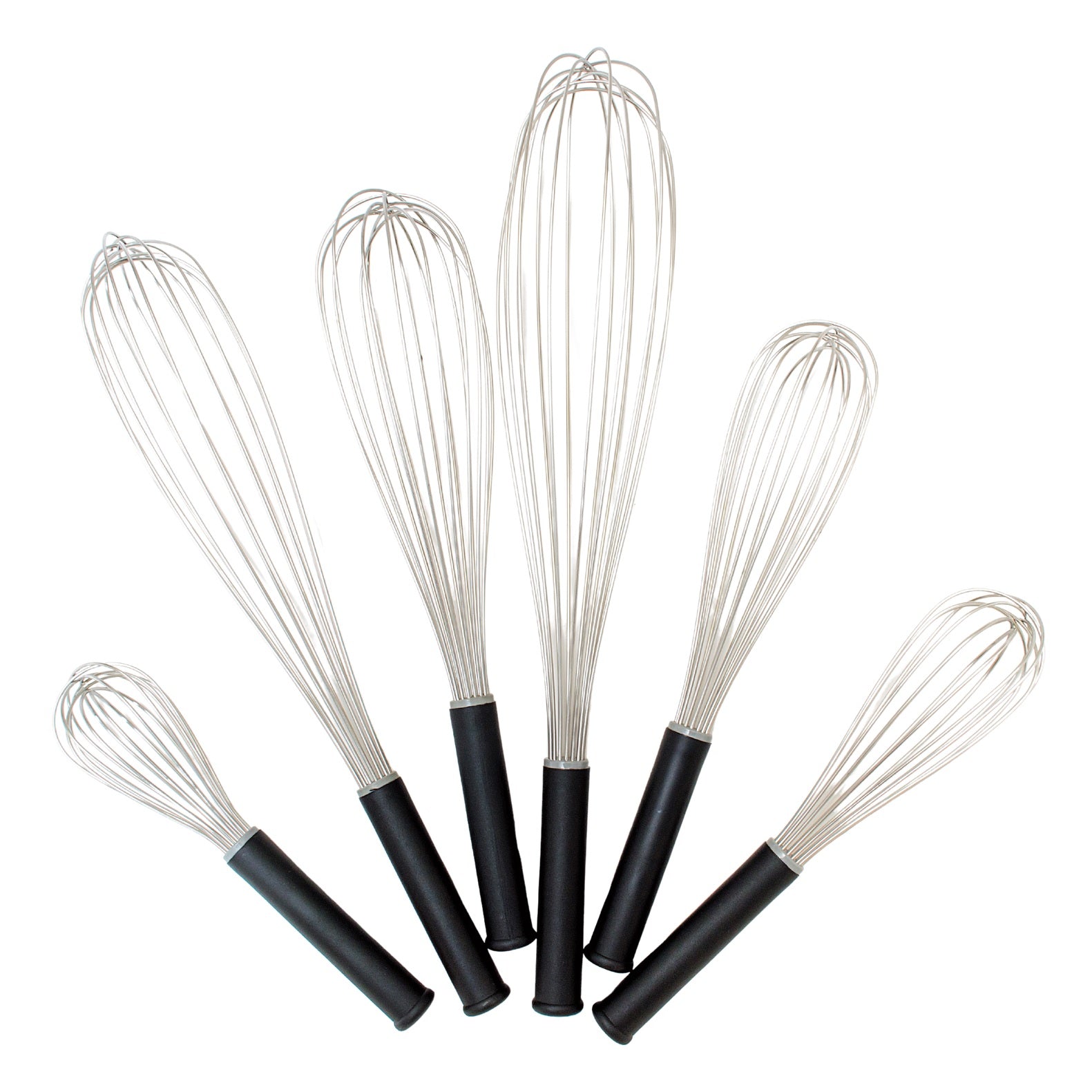 Batedor de varas inox cabo de fibra