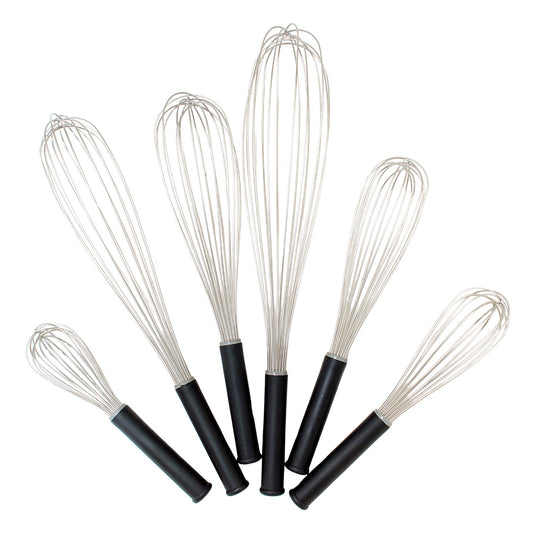 Batedor de varas inox cabo de fibra