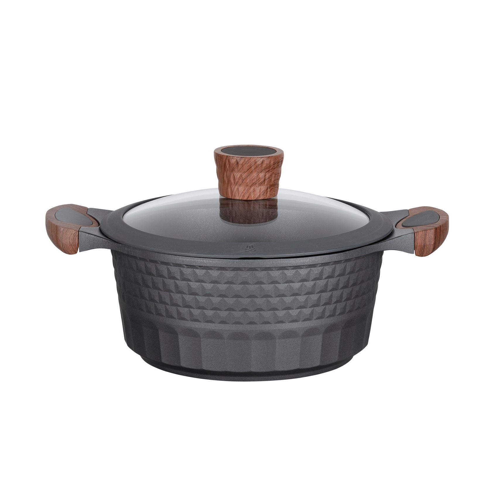Caçarola Antiaderente Indução com tampa vidro Capella 28cm – Resto Kitchenware