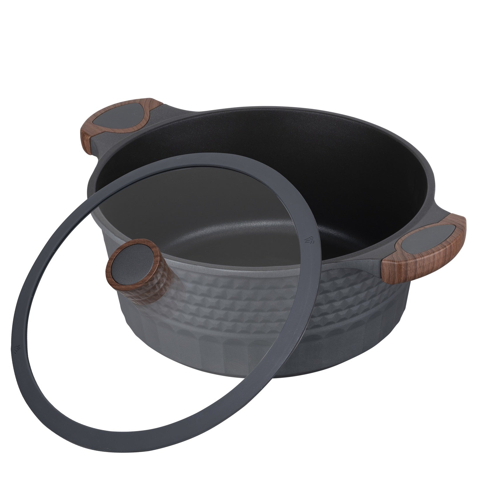 Caçarola Antiaderente Indução com tampa vidro Capella 28cm – Resto Kitchenware