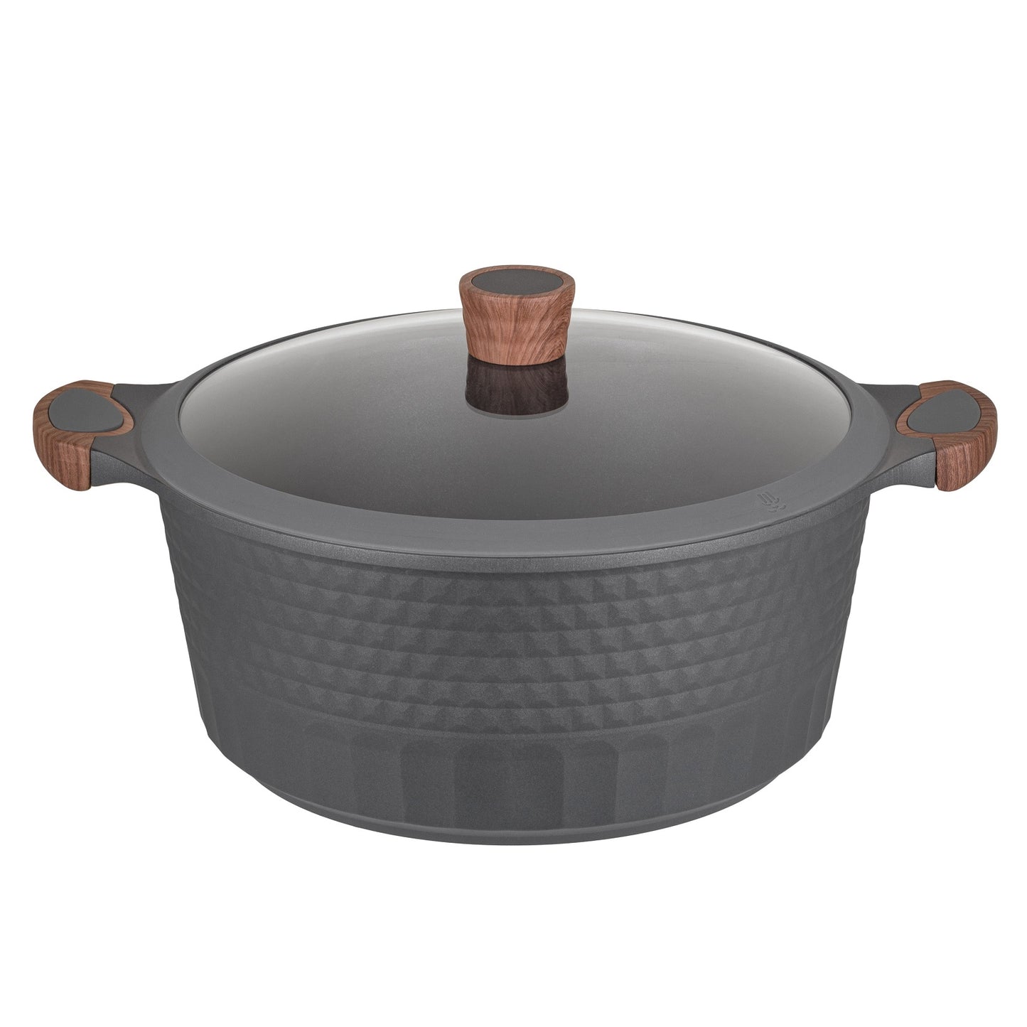 Caçarola Antiaderente Indução com tampa vidro Capella 32cm – Resto Kitchenware