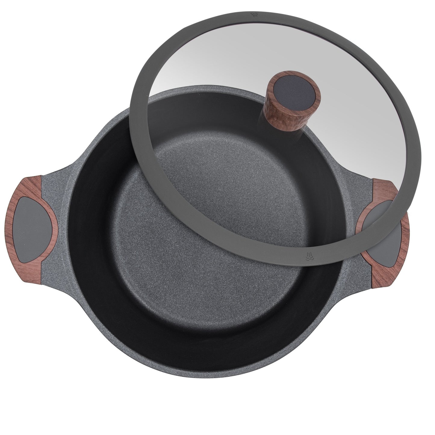 Caçarola Antiaderente Indução com tampa vidro Capella 24cm – Resto Kitchenware