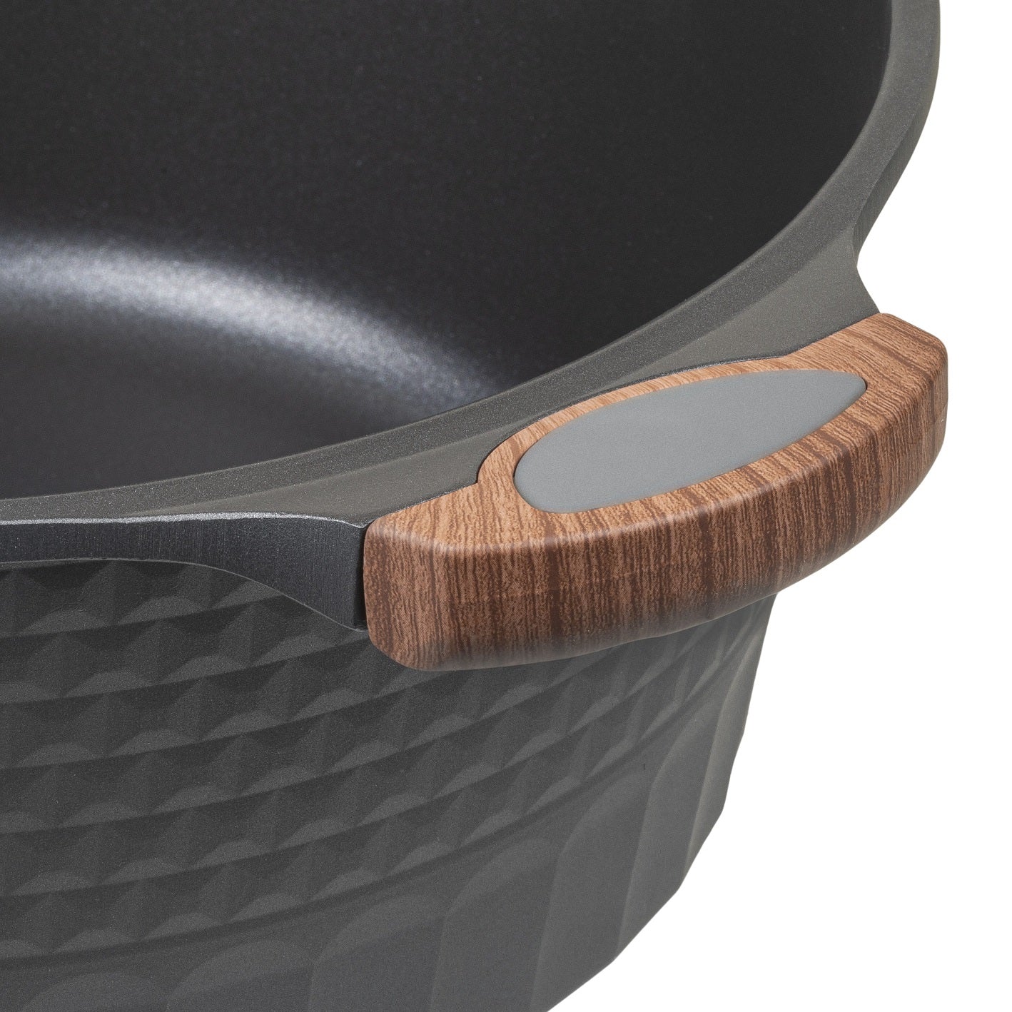 Caçarola Antiaderente Indução com tampa vidro Capella 32cm – Resto Kitchenware
