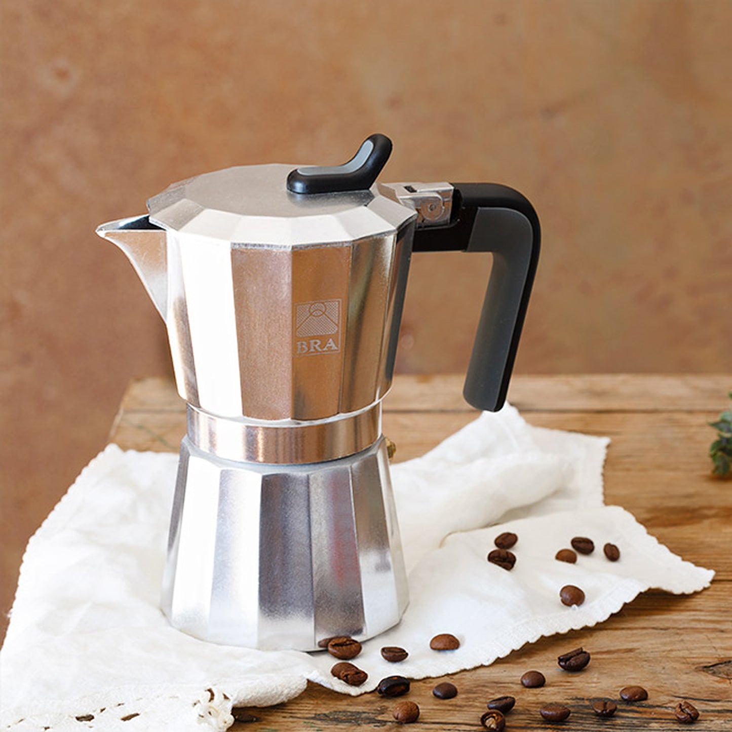 Cafeteira Italiana Clássica BRA Deluxe - 1 a 12 chavenas