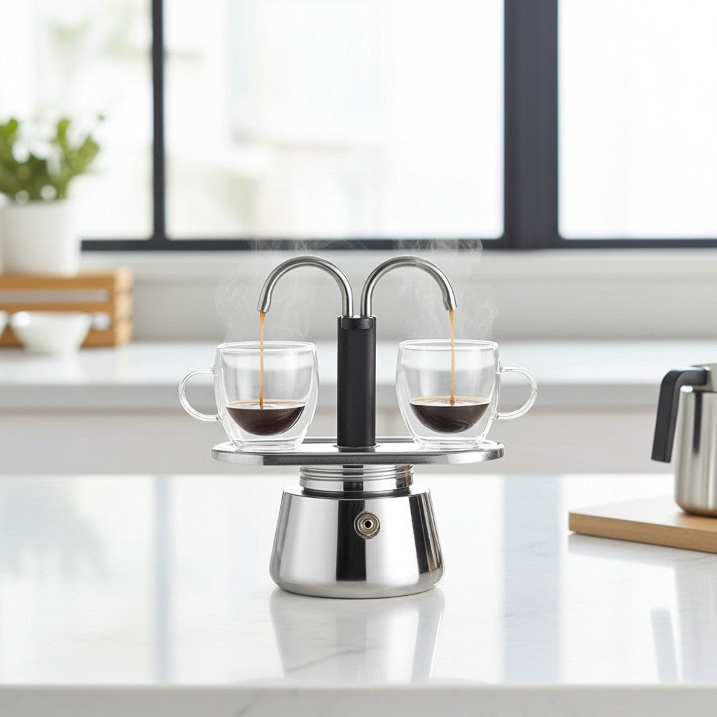 Mini cafeteira expresso 2 chavenas - Ibili