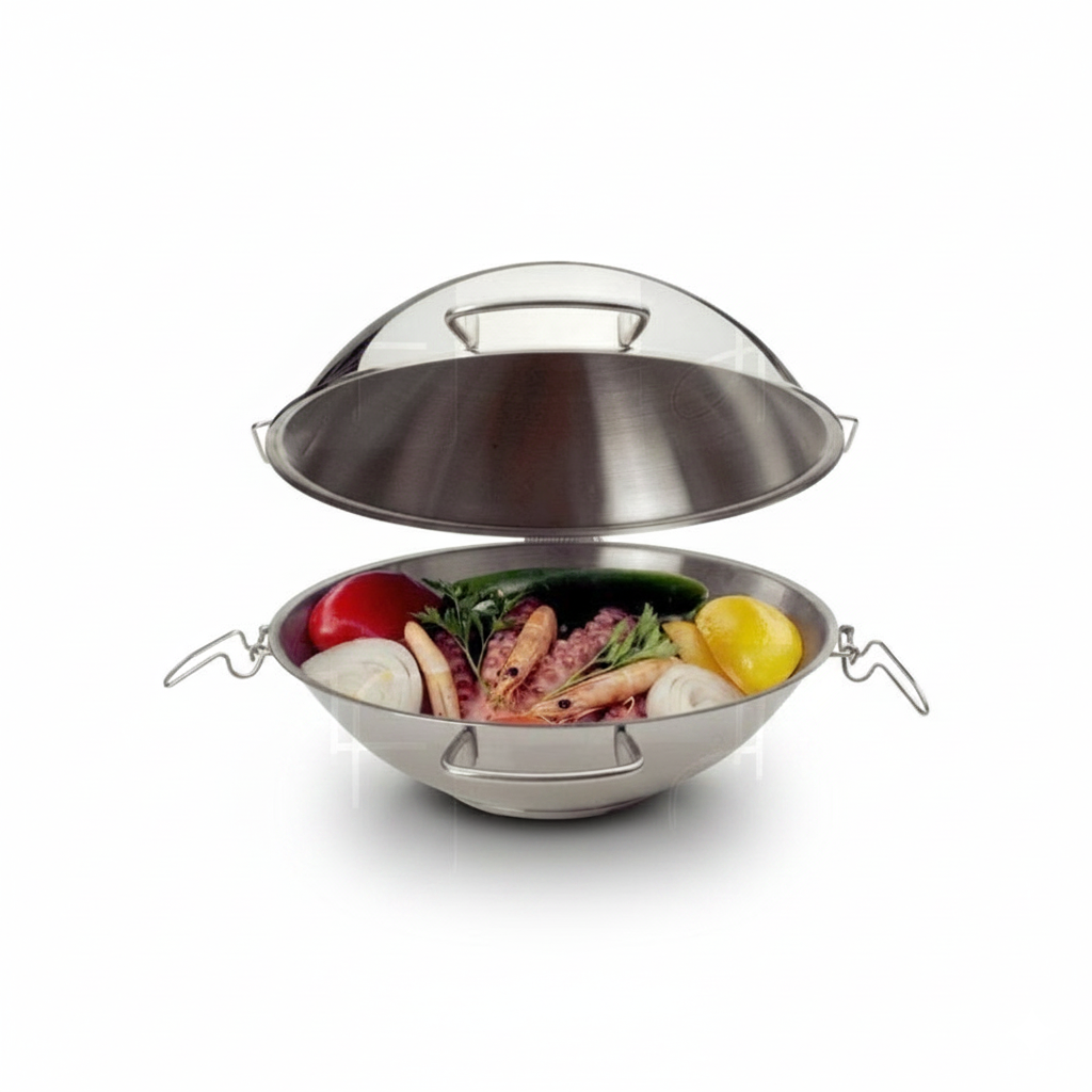 Cataplana Inox com fundo térmico - Artame
