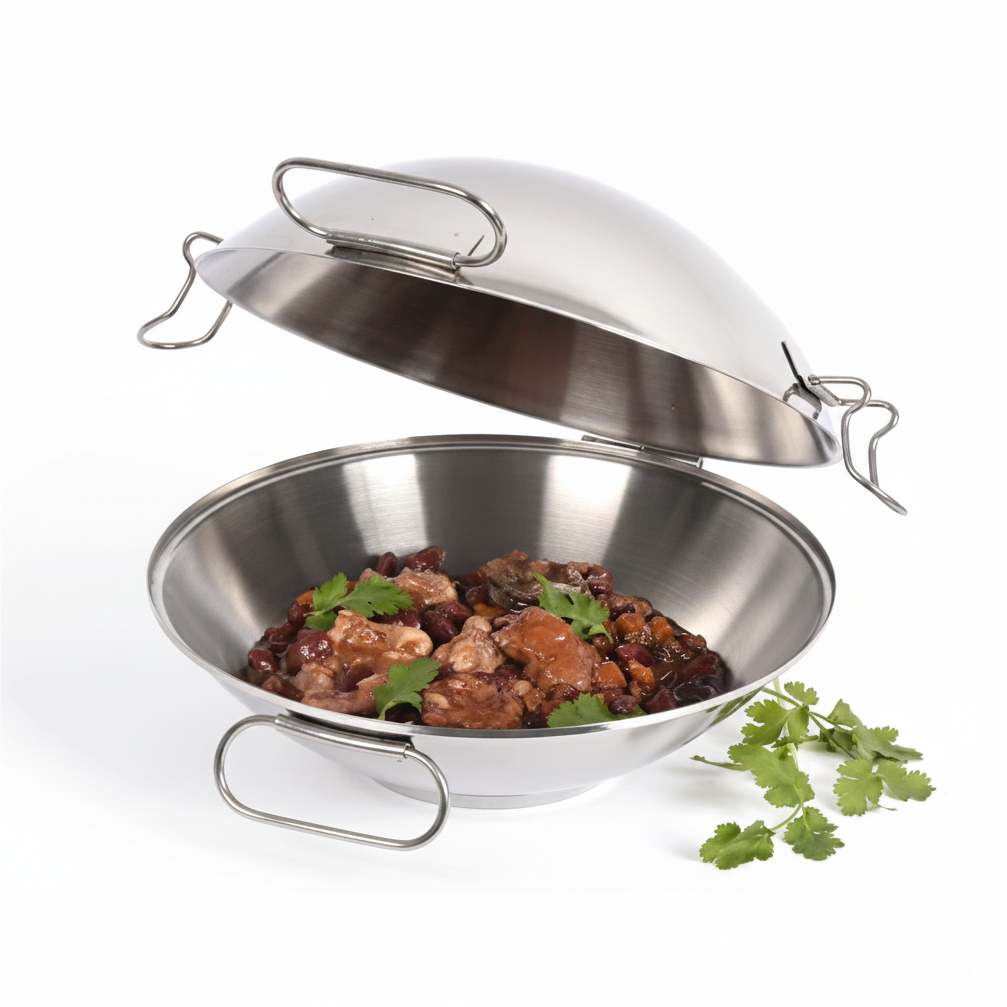 Cataplana Inox com fundo térmico - Artame