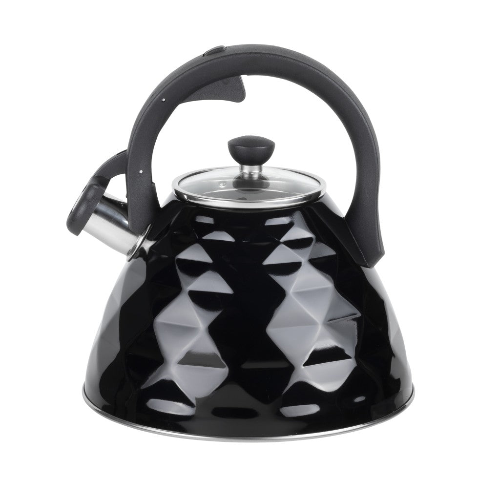 Chaleira Inox Preta Almaaz 3L Indução_Design 3D_Resto Kitchenware
