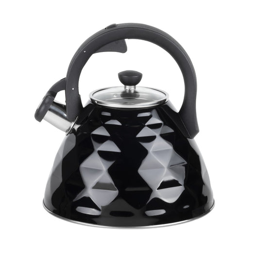 Chaleira Inox Preta Almaaz 3L Indução_Design 3D_Resto Kitchenware