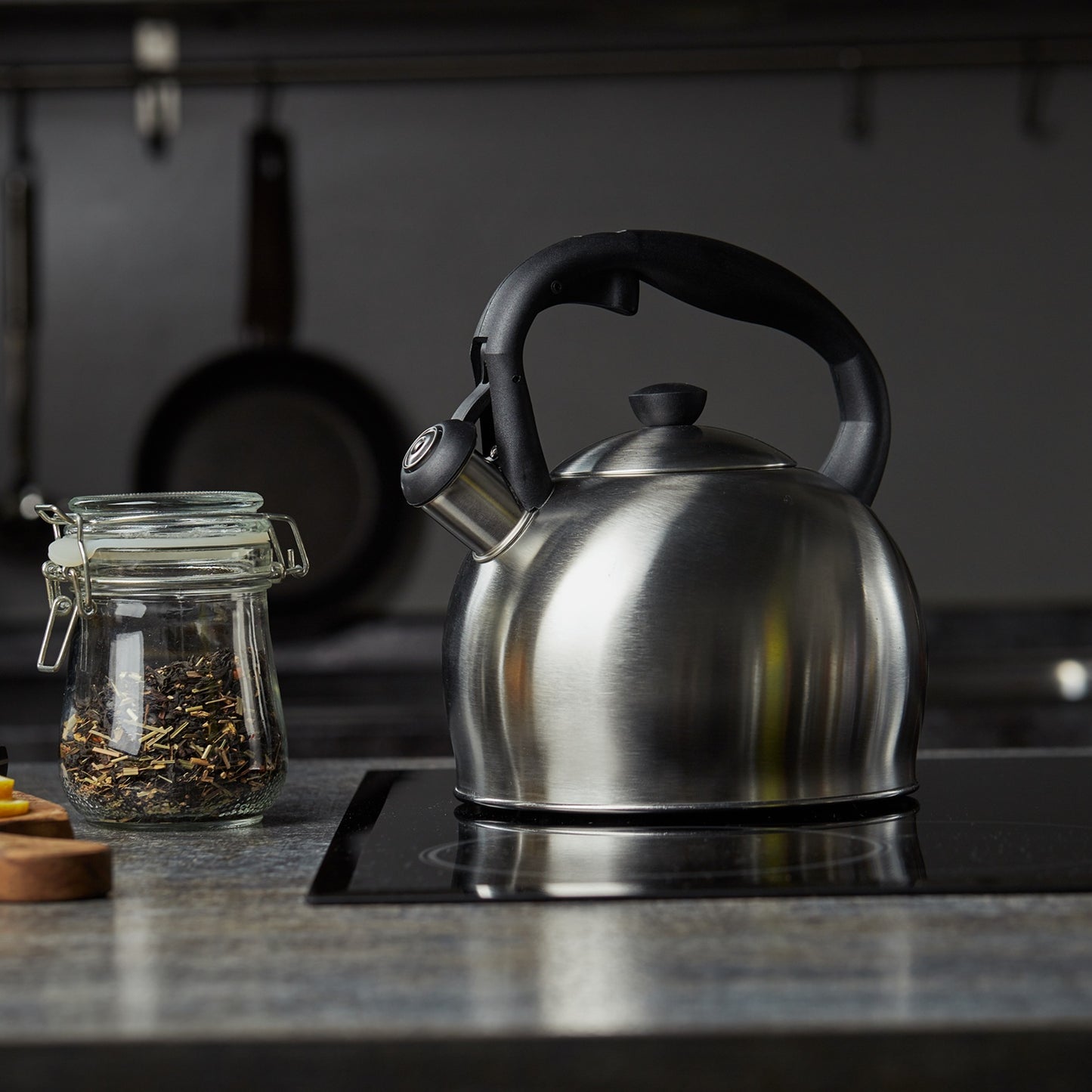 Chaleira Inox Satinada Indução Perseus 3L Resto Kitchenware
