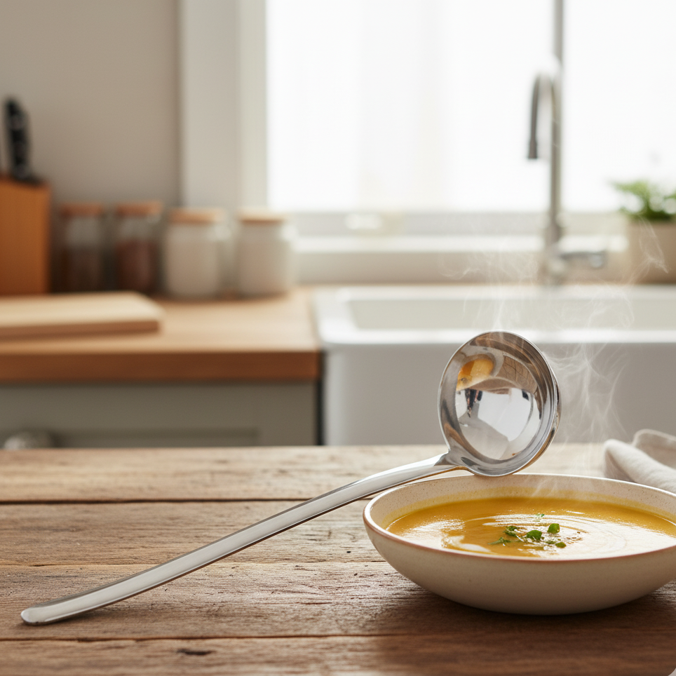 colher de servir sopa inox herdmar stick