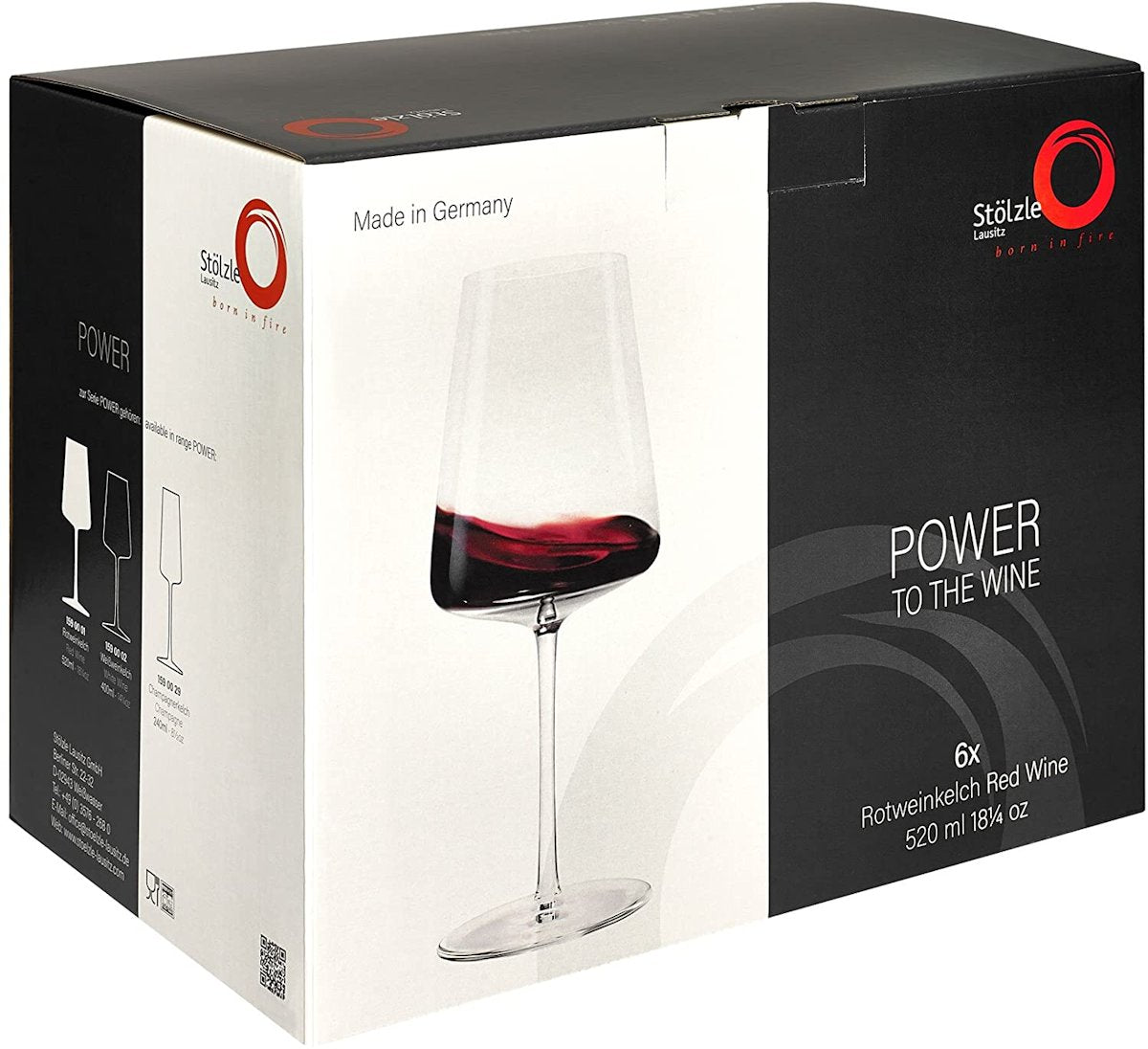 Copo vinho tinto power stolzle