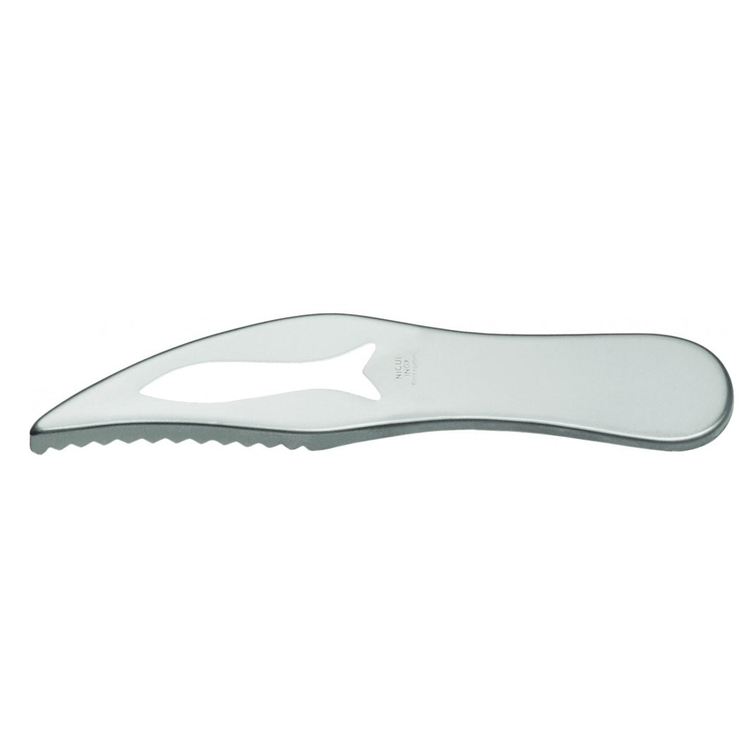 Escamador de peixe em inox 19 cm - Nicul - Cozinha Silva