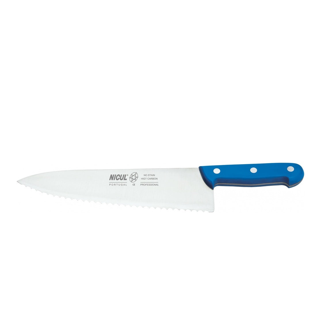 Faca para cortar peixe serrilhada - Nicul - Cozinha Silva