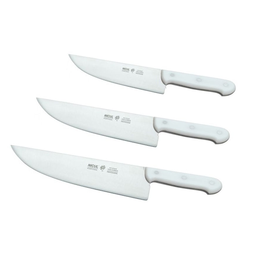 Faca para corte de carne profissional clássica - Nicul - Cozinha Silva