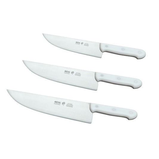 Faca para corte de carne profissional clássica - Nicul - Cozinha Silva
