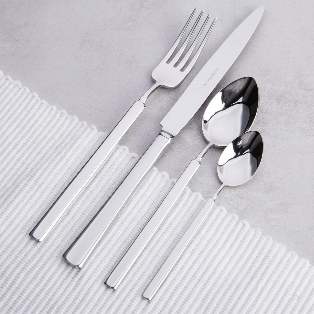 Faqueiro 130 peças inox Herdmar Vintage