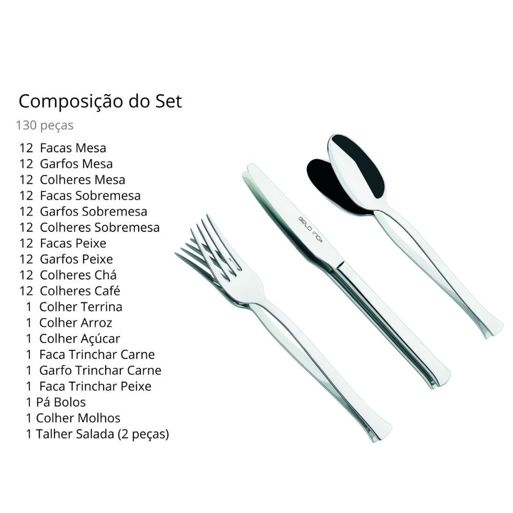 faqueiro belo inox belo 13