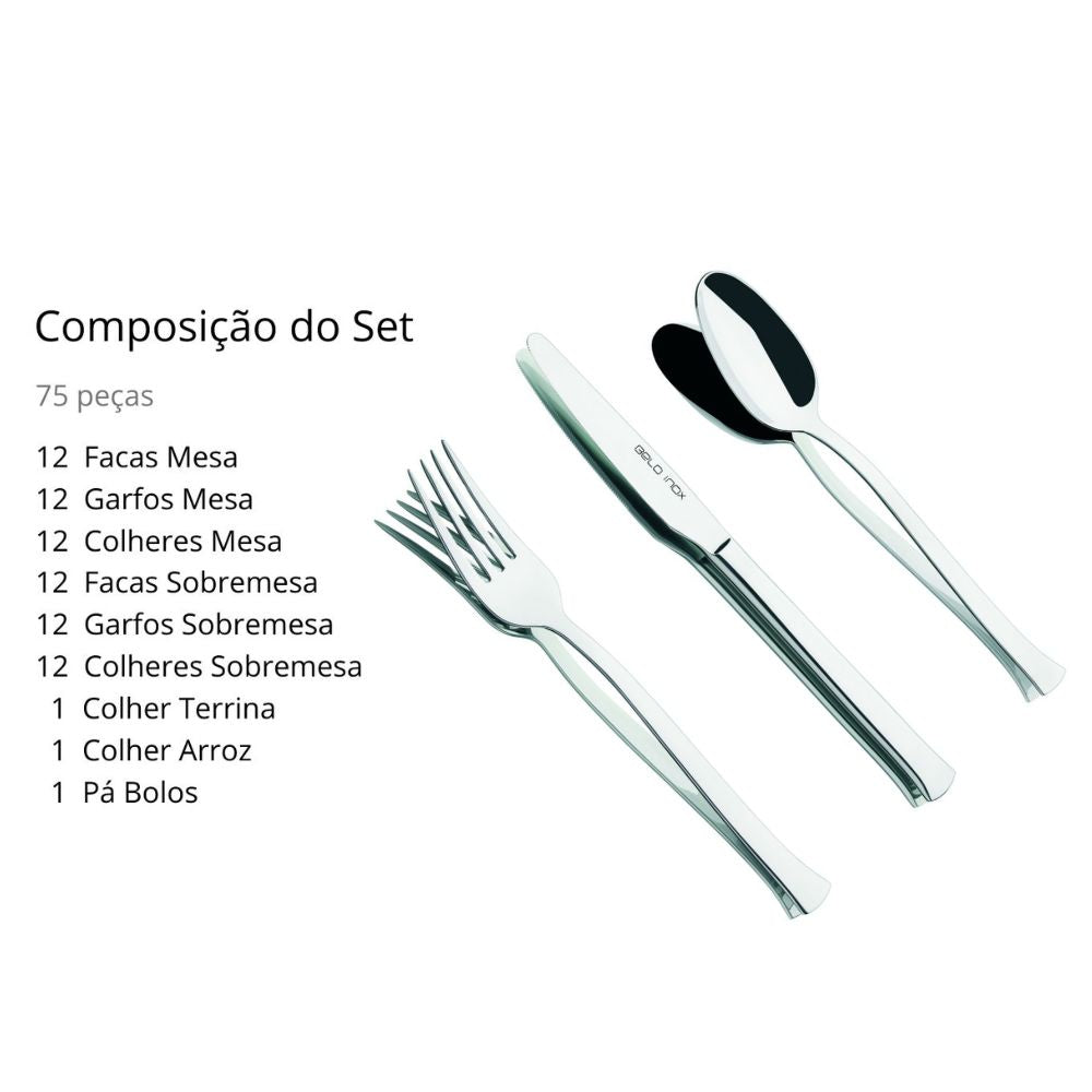faqueiro belo inox belo 13