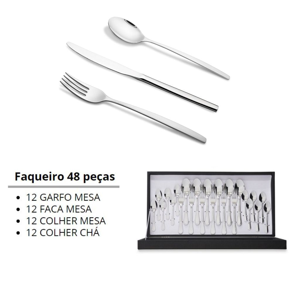 Faqueiro completo Cristema Nefer