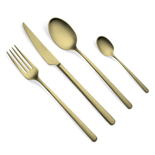 Faqueiro tokyo matte gold