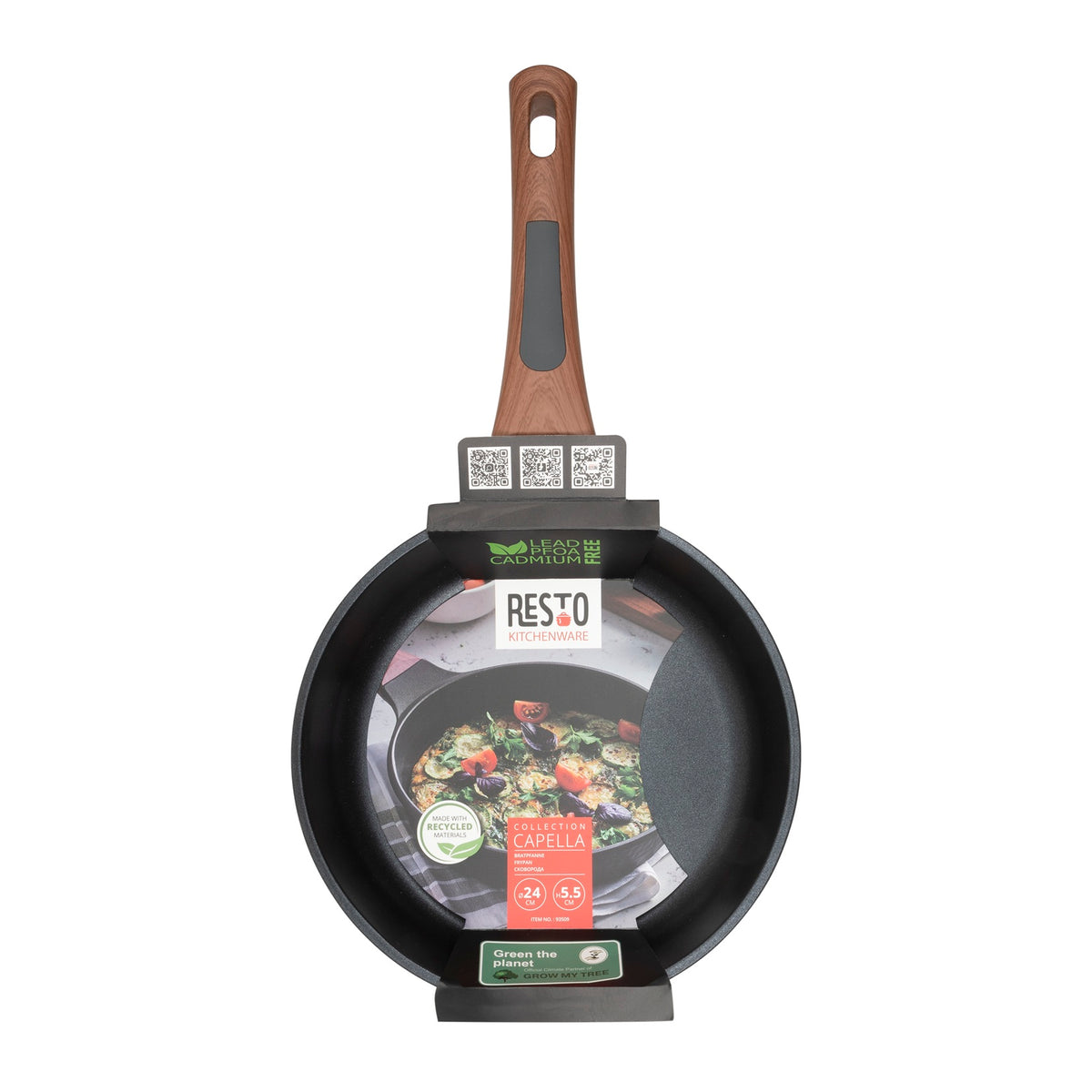 Frigideira Antiaderente Indução 24 cm Capella – Resto Kitchenware