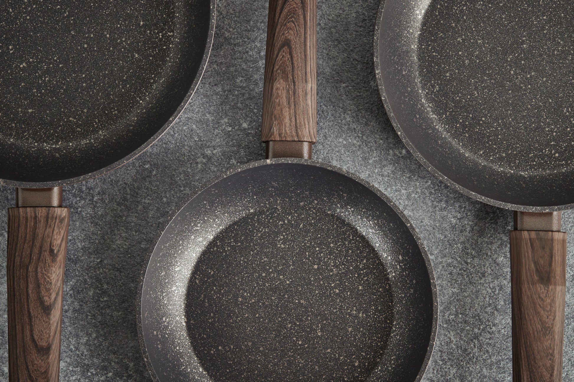 Frigideira Antiaderente Efeito Mármore Indução Carina 24cm - Resto Kitchenware
