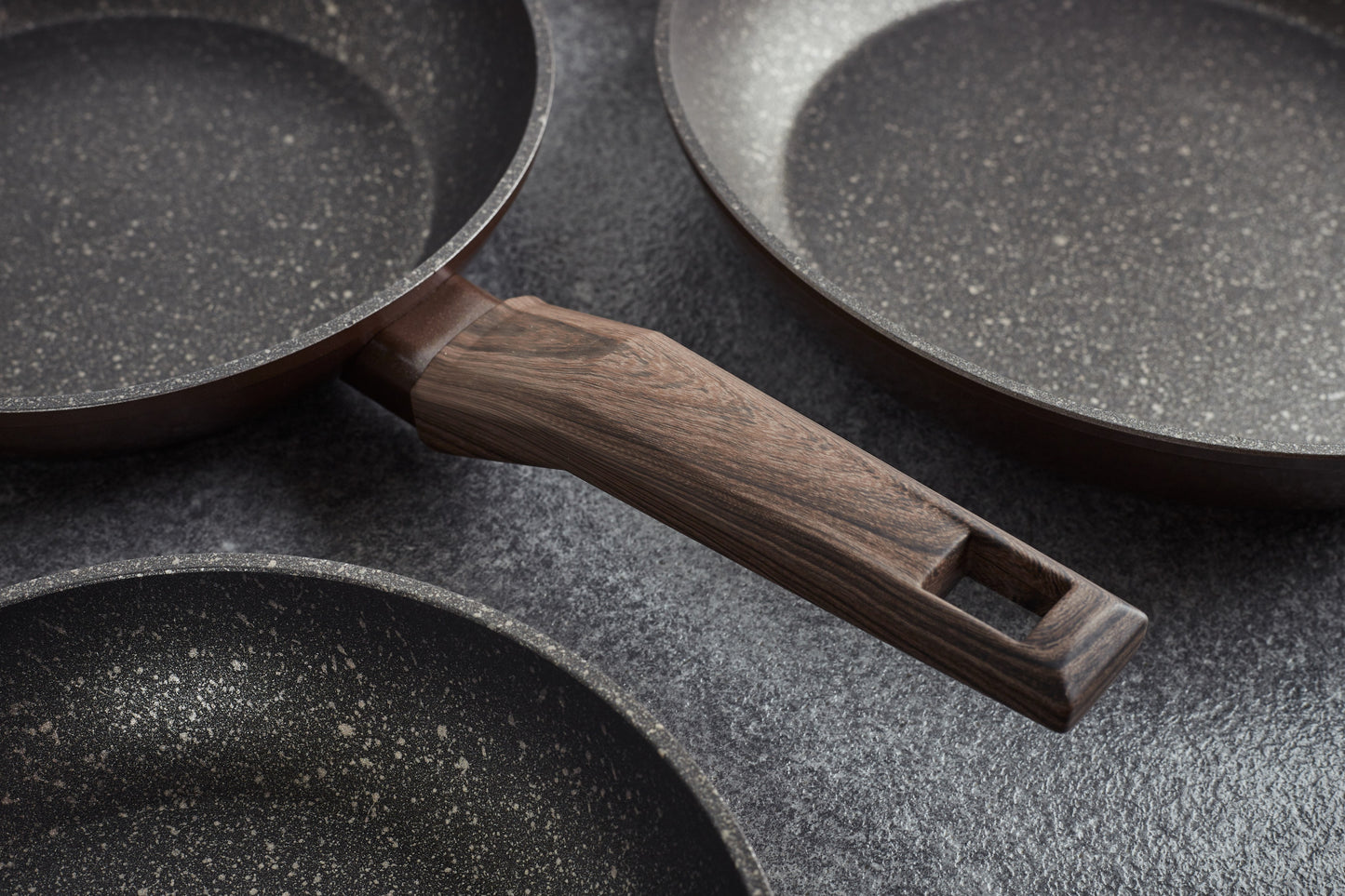 Frigideira Antiaderente Efeito Mármore Indução Carina 26cm - Resto Kitchenware