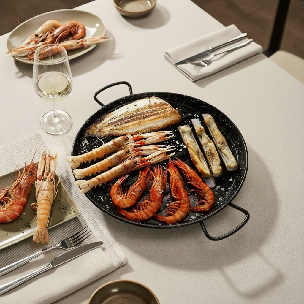 Frigideira para paelha valenciana esmaltada - Garcima