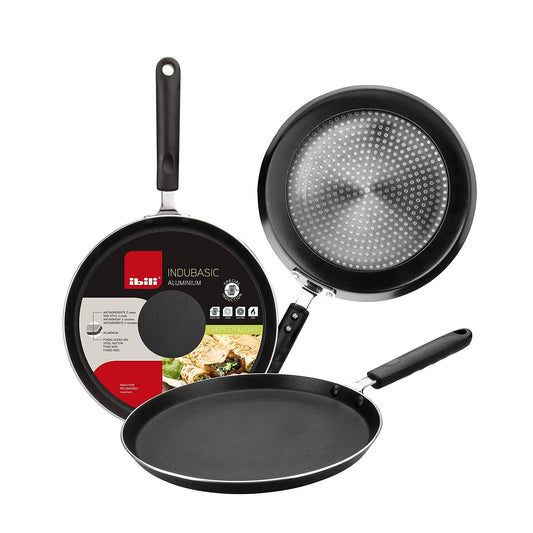 Frigideira para crepes antiaderente indubasic Ibili - cozinha silva